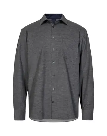 BLACK BLUE REG. FIT SHIRT L/S 