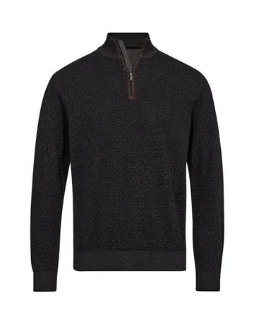 Garant Mens half zip modern fit Sort