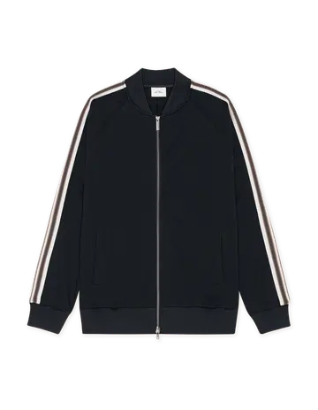 Les Deux Signature Rib Tape Track Jacket 