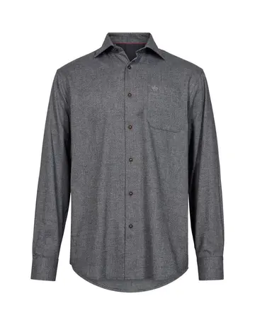 Thomas Regency THR SHIRT L/S REG. FIT Mørkgrå