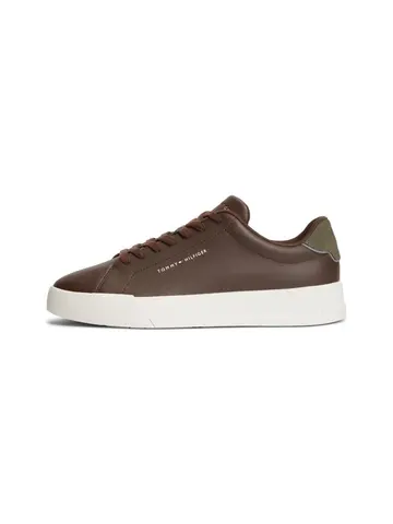 Tommy Hilfiger TH COURT LTH DETAIL ESS Brun