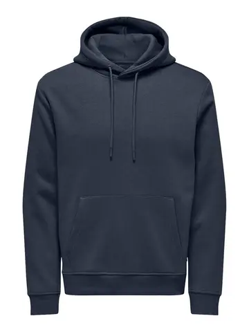 Only & Sons ONSCONNOR REG SWEAT HOODIE NOOS Blå