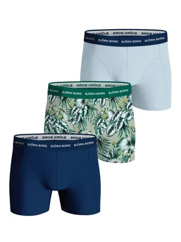 Björn Borg COTTON STRETCH BOXER 3p, MULTIPACK 12 Multi