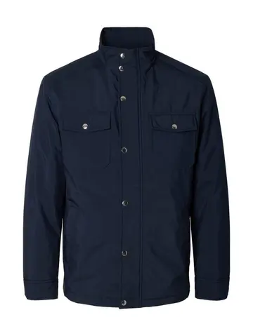 SELECTED SLMMATTIS JKT NOOS Blå