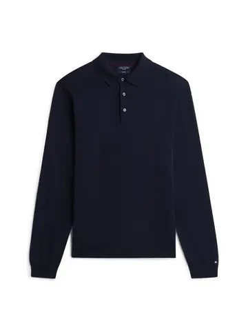 Tommy Hilfiger NY MERINO L/S POLO 
