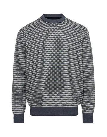 Garant O-neck knit Navy