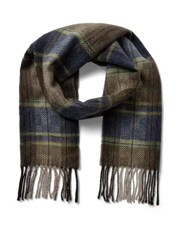 Garant Signatur wool scarf Mørkbrun