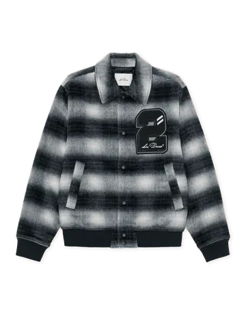 Les Deux Shadowcheck Varsity Jacket 