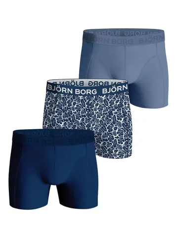 Björn Borg COTTON STRETCH BOXER 3p, MULTIPACK 4 Multi