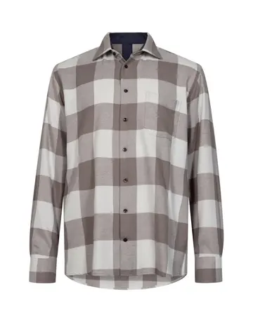 BLACK BLUE REG. FIT SHIRT L/S 
