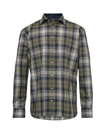 Garant Regular fit l/s shirt Grøn