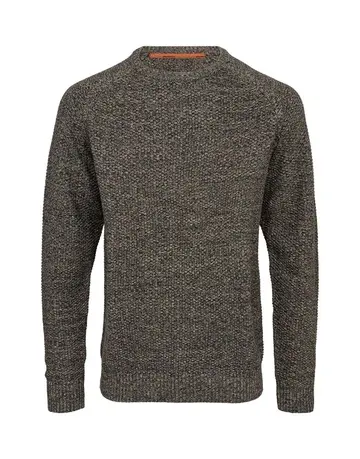 Garant O-neck modern fit Mørkgrøn