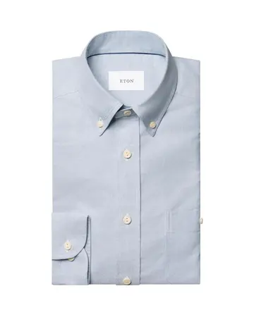 ETON Solid Oxford Shirt 
