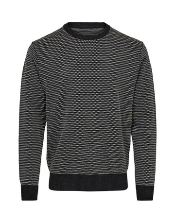 Gino Marcello O-neck wool modern fit 