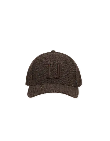 Les Deux Core Herringbone Baseball Cap 