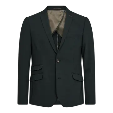 Sunwill Blazer i Modern Fit Mørkgrøn