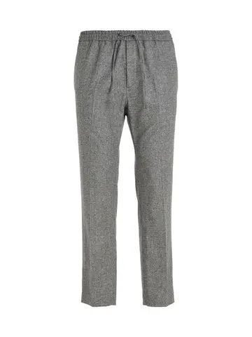Calvin Klein TWO TONE FLANNEL TAPERED PANTS 