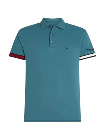 Tommy Hilfiger FLAG CUFF SLIM POLO 