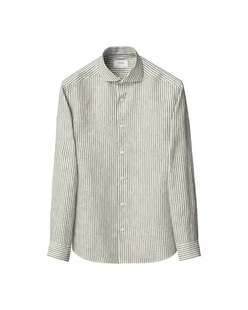 ETON Striped Linen Shirt 