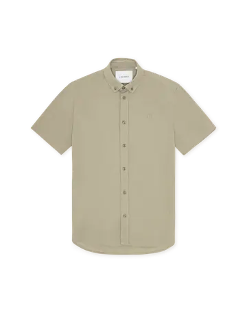 Les Deux Konrad Cotton Linen SS Shirt 