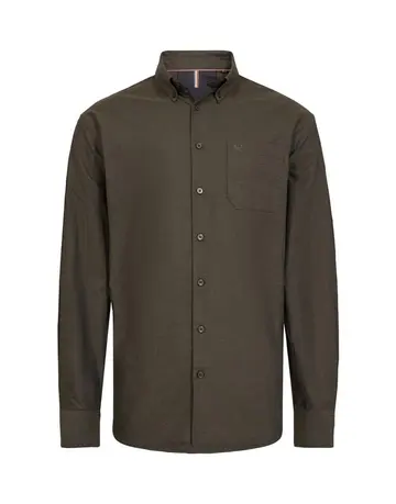Thomas Regency Shirt regular fit Mørkgrøn