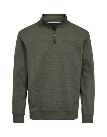 Garant Casual Mens sweat regular fit Mørkgrøn
