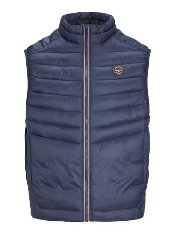 Jack & Jones JJESPRINT BODYWARMER COLLAR NOOS Blå