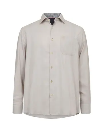 Thomas Regency Mens l/s shirt regular fit beige