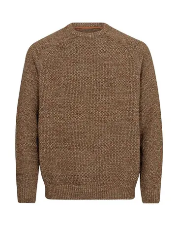 Garant O-neck modern fit Brun