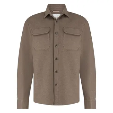Born With Appetite REGGIE SHIRTJACKET Brun