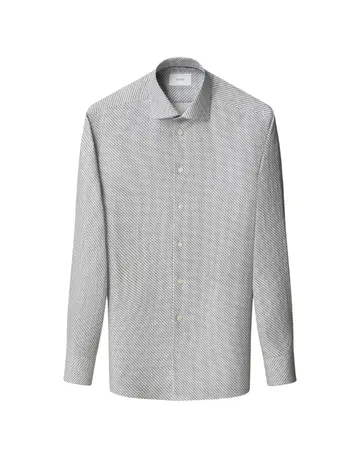 ETON Geometric Twill Shirt 
