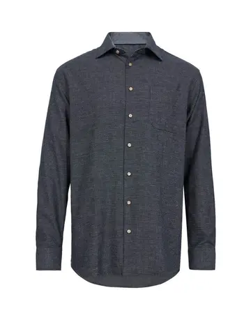 Black Blue Regular fit l/s shirt 