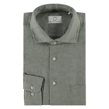 Born With Appetite CURTIS SHIRT LS Grøn