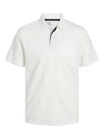 Jack & Jones JPRCCRODNEY SS POLO NOOS Hvid