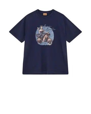 Mos Mosh MMGCiao O-SS Tee Blå