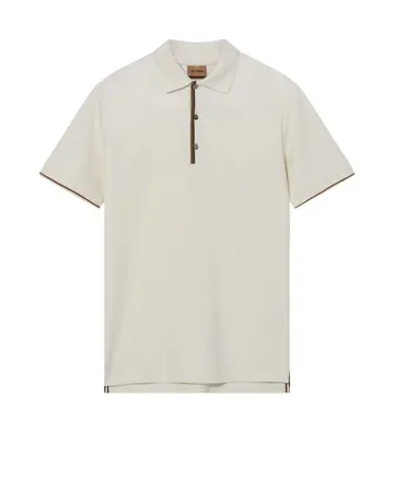Mos Mosh MMGHarvey Polo Ss Tee Hvid