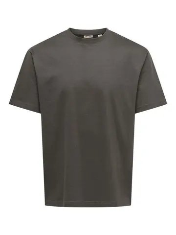 Only & Sons ONSFRED RLX SS TEE NOOS Grå