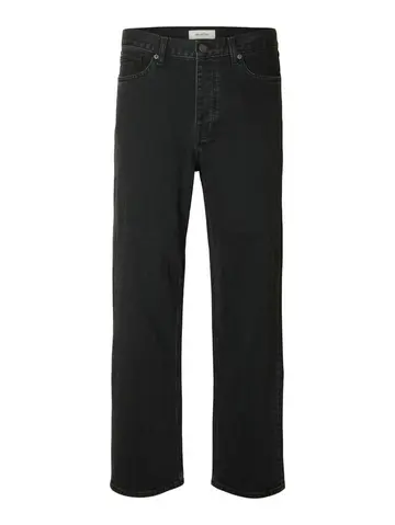SELECTED SLH220-LOOSE BEN KORI JEANS NOOS Sort