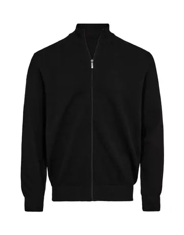 Black Blue Reg fit cardigan 