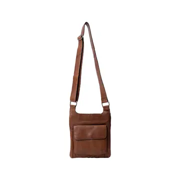 RE:DESIGNED Sara Small Skuldertaske Walnut 