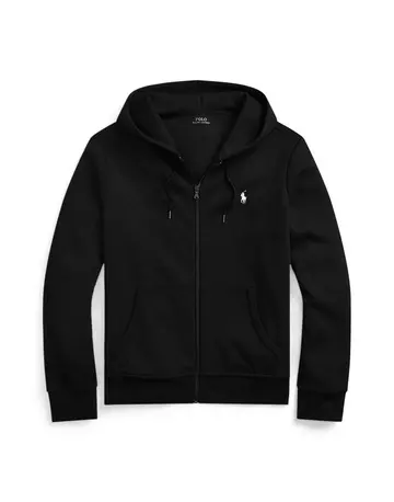 Ralph Lauren Double-Knit Full-Zip Hoodie 
