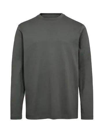 SALT MENS T-SHIRT L/S Grå
