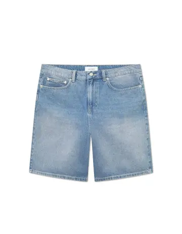 Les Deux Ryder Washed Denim Shorts 