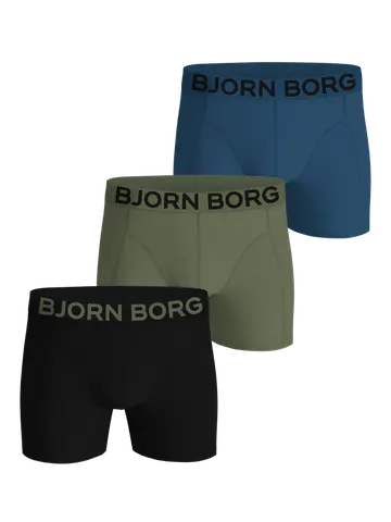 Björn Borg ORGANIC COTTON STRETCH BOXER 3p, MULTIPACK 6 