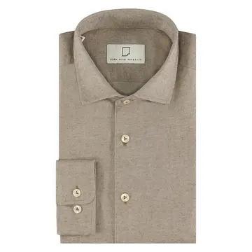 Born With Appetite FLAKE shirt Brun