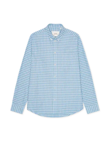 Les Deux Two Tone Mini Check Shirt 