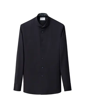 ETON Floral Effect Signature Twill Shirt 