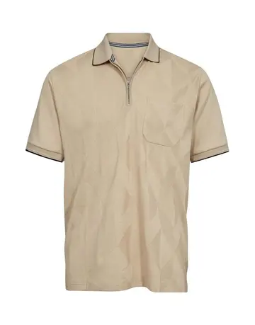 Garant Signatur Mens polo regular fit lysbrun