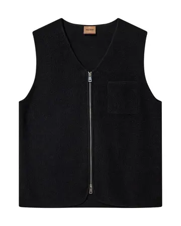 Mos Mosh MMGCess Soft Zip Vest Knit 