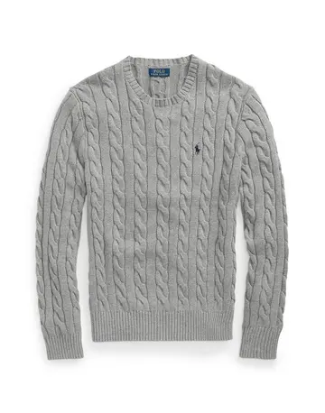 Ralph Lauren Cable-Knit Cotton Sweater 